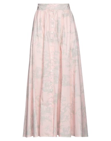 Philosophy Di Lorenzo Serafini Woman Maxi Skirt Light Pink Size 10 Polyester
