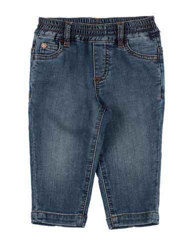 Shop Versace Young Newborn Boy Jeans Blue Size 3 Cotton, Polyester, Elastane