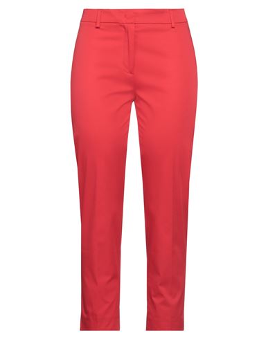 Weekend Max Mara Woman Pants Red Size 12 Cotton, Elastane