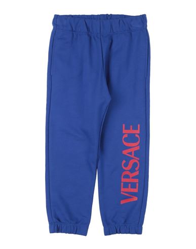 Shop Versace Young Toddler Pants Blue Size 5 Cotton