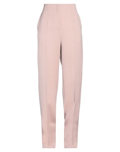 Shop Giorgio Armani Woman Pants Pastel Pink Size 14 Virgin Wool, Elastane
