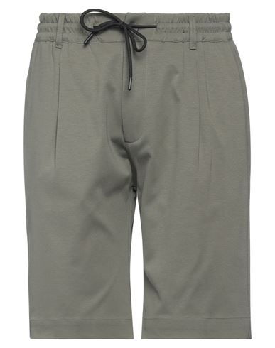 Moro Man Shorts & Bermuda Shorts Military Green Size 38 Cotton, Polyamide, Elastane