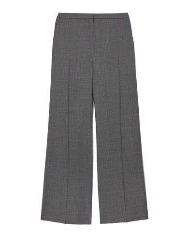 Cos Woman Pants Lead Size 14 Wool In Grey