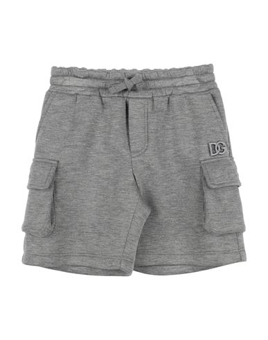 Shop Dolce & Gabbana Toddler Boy Shorts & Bermuda Shorts Grey Size 7 Viscose