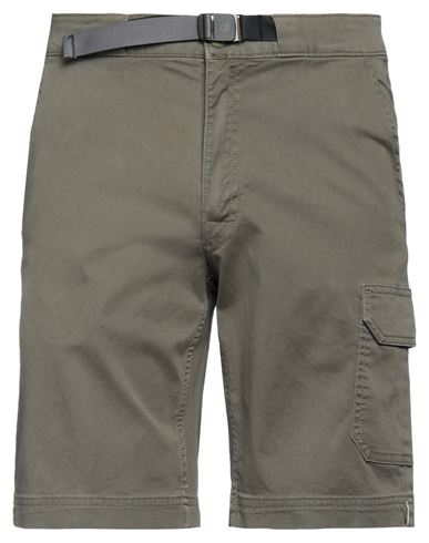 Shop Columbia Man Shorts & Bermuda Shorts Military Green Size 28 Cotton, Elastane
