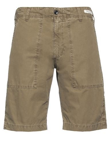 Perfection Man Shorts & Bermuda Shorts Military Green Size 38 Cotton
