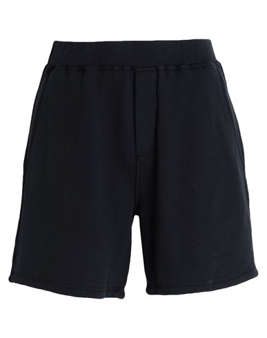 Shop Dsquared2 Man Shorts & Bermuda Shorts Black Size L Cotton