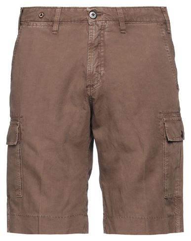 Filetto Man Shorts & Bermuda Shorts Khaki Size 32 Cotton, Linen In Beige