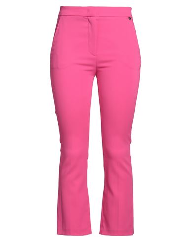 Liu •jo Better Woman Pants Fuchsia Size 8 Viscose, Polyester, Elastane In Pink