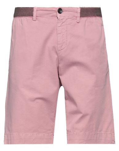Perfection Man Shorts & Bermuda Shorts Pastel Pink Size 34 Cotton, Elastane