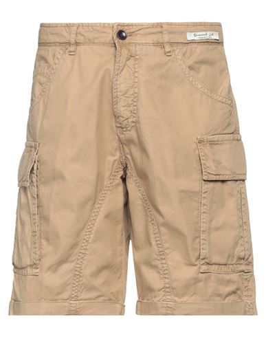 Perfection Man Shorts & Bermuda Shorts Camel Size 32 Cotton In Beige