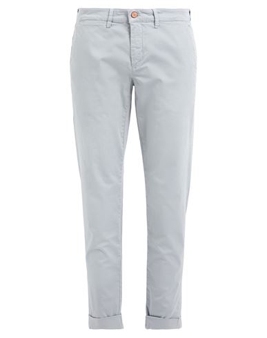 Jeckerson Man Pants Grey Size 33 Cotton, Elastane In Gray