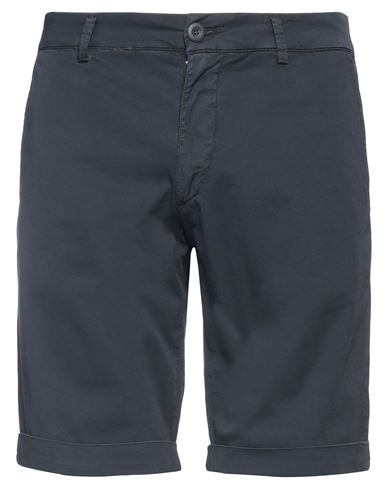 Modfitters Man Shorts & Bermuda Shorts Midnight Blue Size 33 Cotton, Elastane