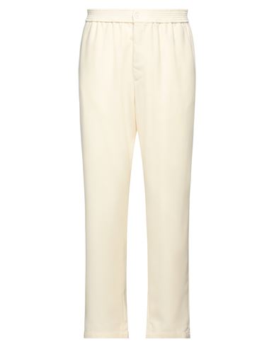 Bonsai Man Pants Cream Size Xl Virgin Wool, Elastane In White