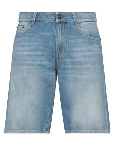 Shop Modfitters Man Denim Shorts Blue Size 33 Cotton