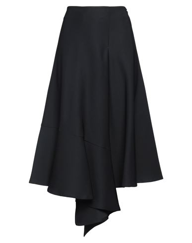 Shop Colville Woman Midi Skirt Midnight Blue Size 4 Virgin Wool
