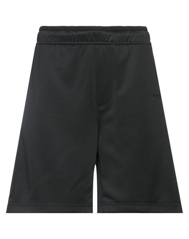 Lanvin Man Shorts & Bermuda Shorts Black Size L Polyester, Cotton, Polyamide