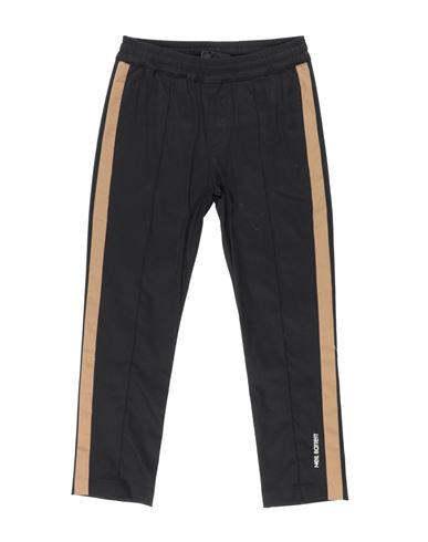 Shop Neil Barrett Toddler Boy Pants Black Size 6 Cotton, Elastane