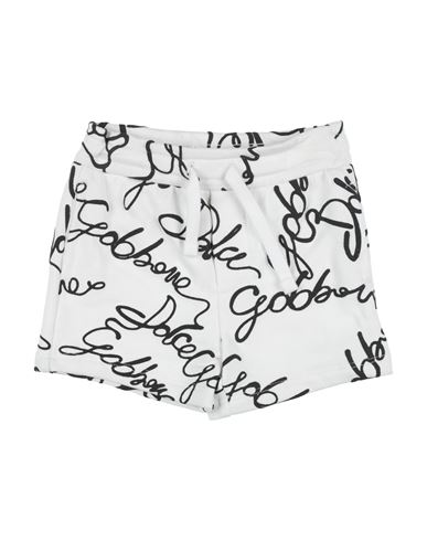 Dolce & Gabbana Newborn Boy Shorts & Bermuda Shorts White Size 3 Cotton In White