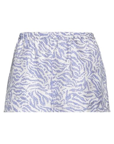 Givenchy Woman Shorts & Bermuda Shorts Blue Size 6 Silk