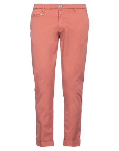 Barbati Man Pants Pastel Pink Size 34 Cotton, Elastane