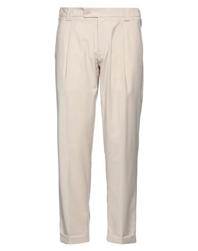 Alessandro Dell'acqua Man Pants Beige Size 36 Polyester, Viscose, Elastane In Neutral