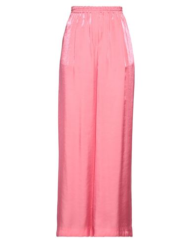 Solotre Woman Pants Pink Size 2 Viscose, Polyester