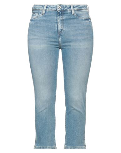 Shop Pepe Jeans Woman Jeans Blue Size 31 Cotton, Polyester, Elastane