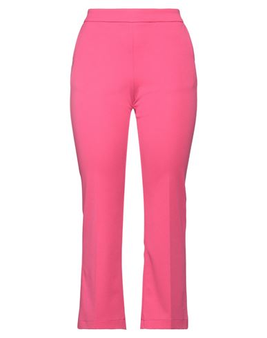 Kartika Woman Pants Fuchsia Size 8 Polyester, Elastane In Pink