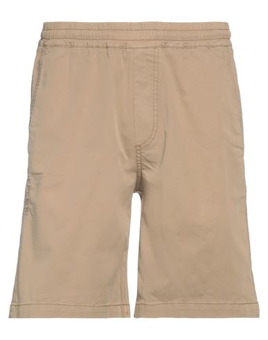 Iuter Man Shorts & Bermuda Shorts Sand Size Xs Cotton, Elastane In Beige