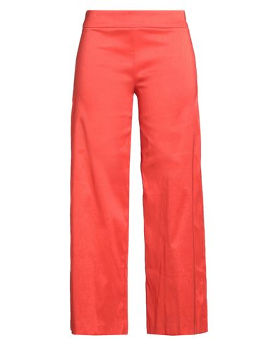 Kartika Woman Pants Rust Size 6 Polyester, Polyamide, Elastane In Multi