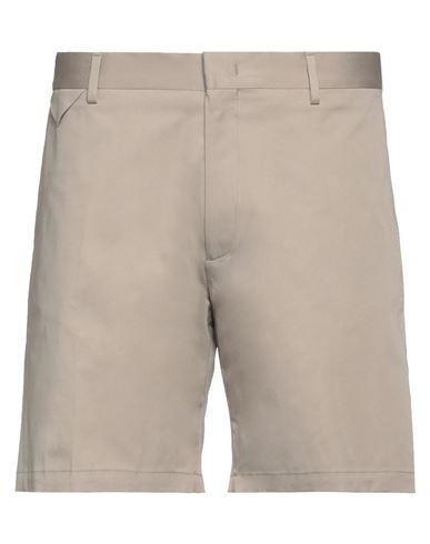 Low Brand Man Shorts & Bermuda Shorts Khaki Size 40 Cotton, Elastane In Beige