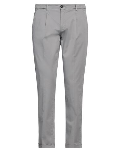 Shop Manuel Ritz Man Pants Light Grey Size 32 Cotton, Elastane
