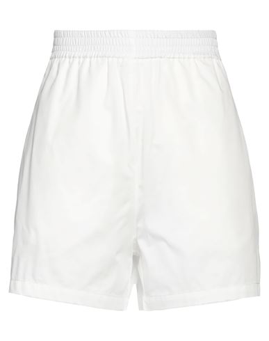 Shop Douuod Woman Shorts & Bermuda Shorts Off White Size 6 Cotton