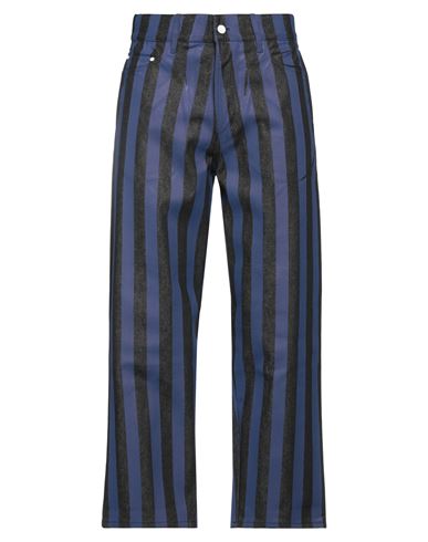 Shop Sunnei Man Jeans Purple Size M Cotton