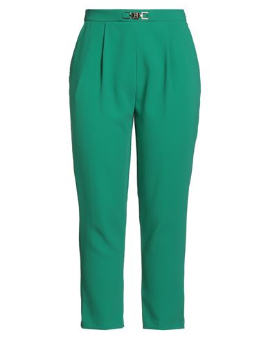 Elisabetta Franchi 4 Essentials Woman Pants Emerald Green Size 2 Polyester In Green