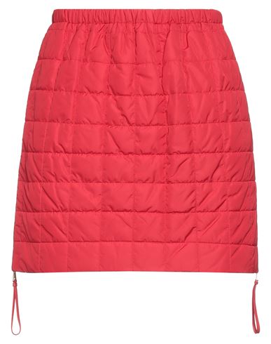 Max Mara Woman Mini Skirt Red Size 8 Polyamide