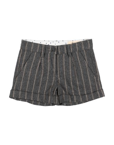 Shop Novemb3r Toddler Girl Shorts & Bermuda Shorts Grey Size 6 Acrylic, Polyester, Wool