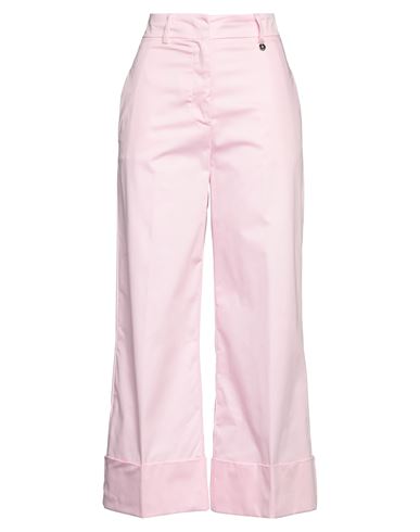 Liu •jo Woman Pants Light Pink Size 2 Cotton, Elastane