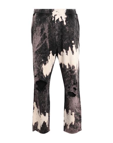 DSQUARED2 DSQUARED2 MAN PANTS CHARCOAL SIZE L COTTON, ELASTANE 