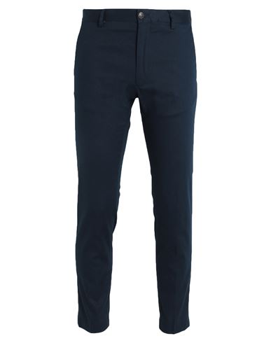 Liu •jo Man Man Pants Navy Blue Size 32w-34l Cotton, Elastane