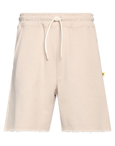 Superculture Clothing Man Shorts & Bermuda Shorts Beige Size S Cotton