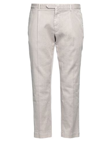 Santaniello Man Pants Light Brown Size 38 Linen, Cotton, Elastane In Neutral