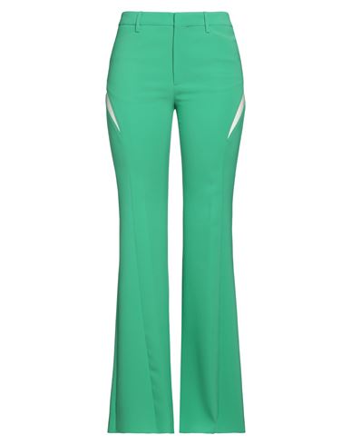Shop Dsquared2 Woman Pants Green Size 8 Polyester, Polyurethane