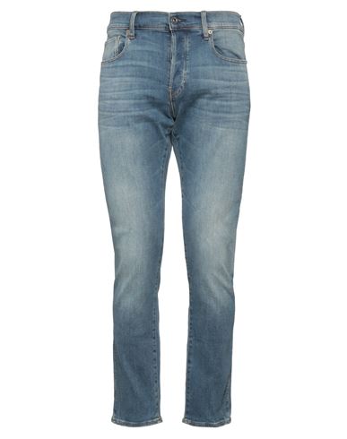 Shop G-star Raw Man Jeans Blue Size 38w-32l Cotton, Elastomultiester, Elastane