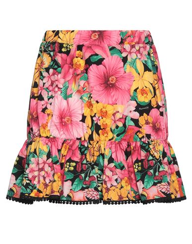 Mariuccia Woman Mini Skirt Pink Size S Cotton