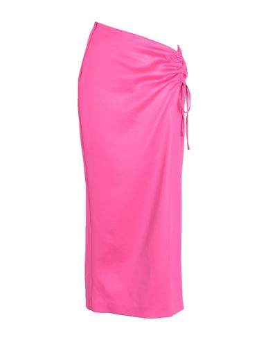 Chiara Ferragni Woman Maxi Skirt Fuchsia Size 6 Polyester, Elastane In Pink