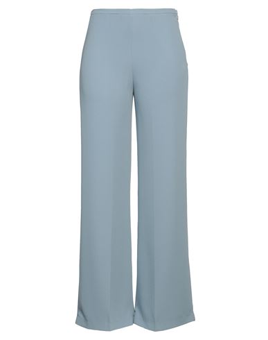 Rue Du Bac Woman Pants Pastel Blue Size 8 Polyester