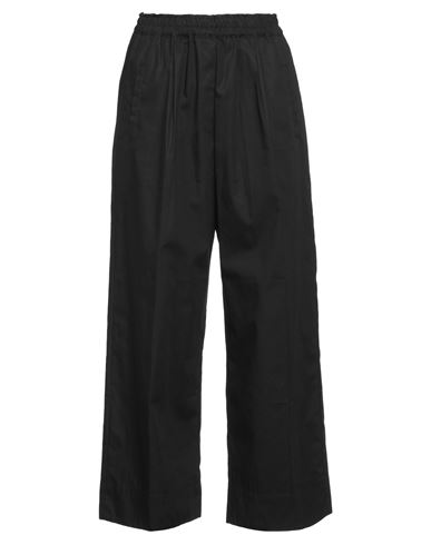 Jucca Woman Pants Black Size 8 Cotton
