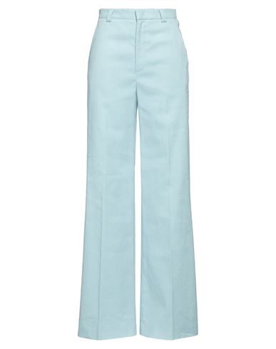 Red Valentino Woman Pants Sky Blue Size 2 Linen, Cotton, Elastane In Black